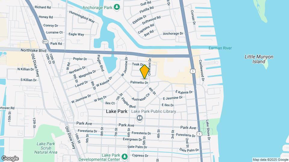 515 Palmetto Dr Map and Location Details