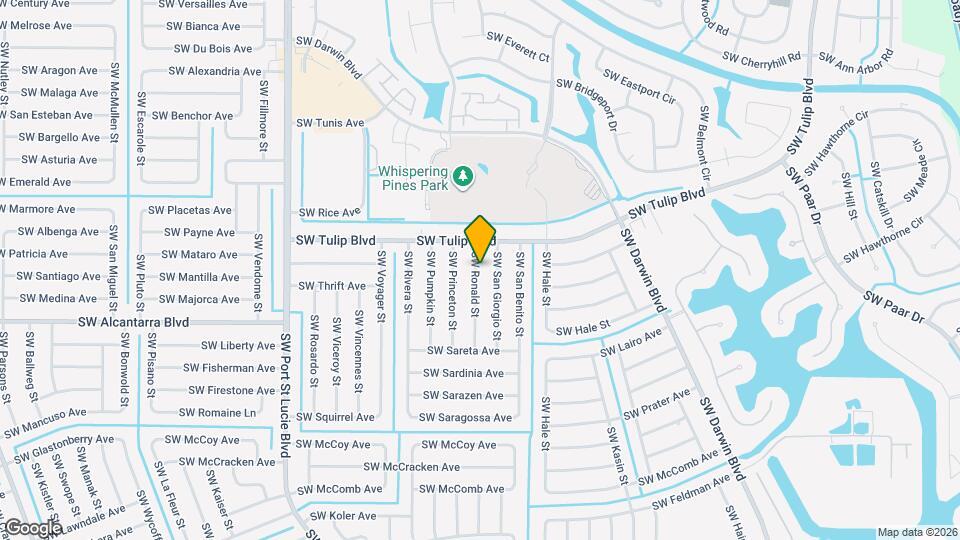 3449 SW Ronald St Map and Location Details