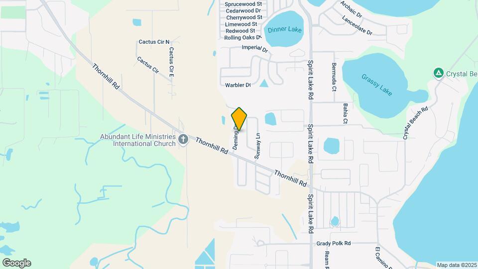 930 Deming Dr Map and Location Details