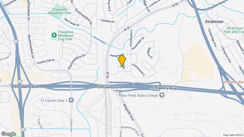 4340 Ericson Dr-Unit -1 Map and Location Details