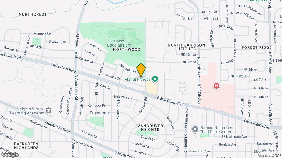 700 Garrison Terrace Map and Location Details