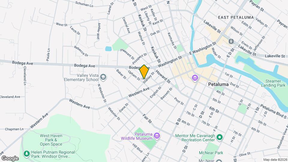 400 Upham St Map and Location Details