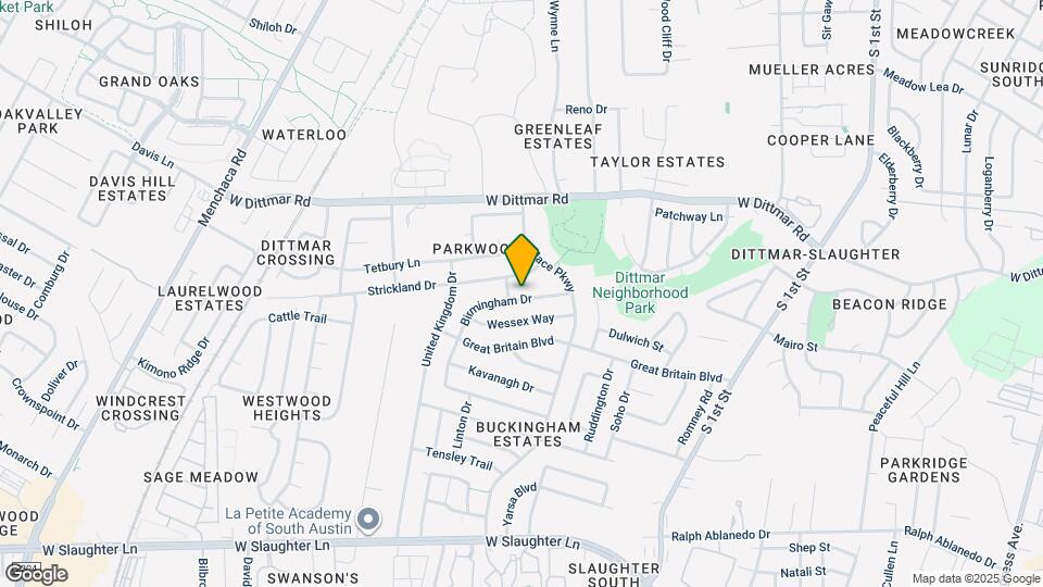 8512 Birmingham Dr Map and Location Details