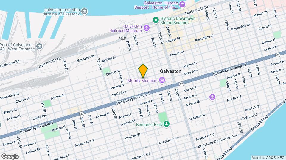 2815 Avenue H Mapa y Detalles de la Ubicación