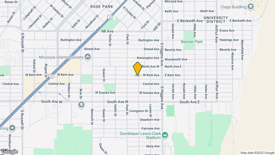 303 W Kent Ave Map and Location Details