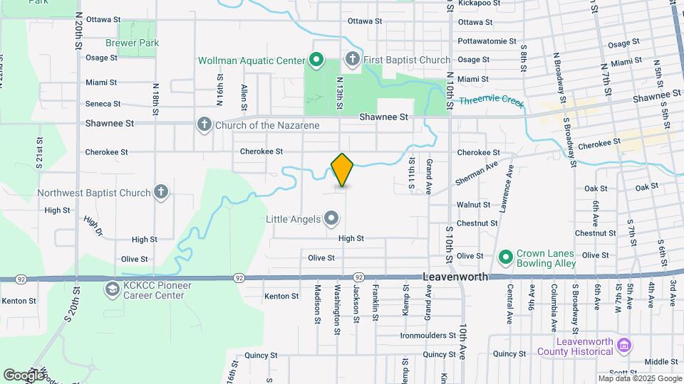 1350 Sherman Ave Map and Location Details