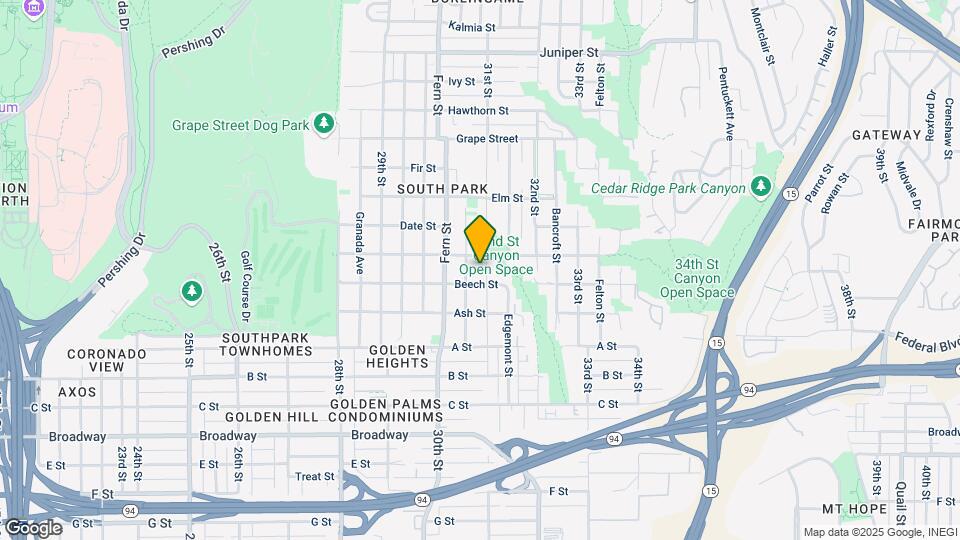 1520 31st St Map and Location Details