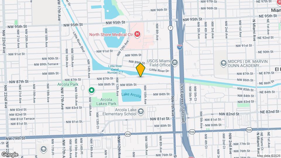 1030 NW 87th St Mapa y Detalles de la Ubicación