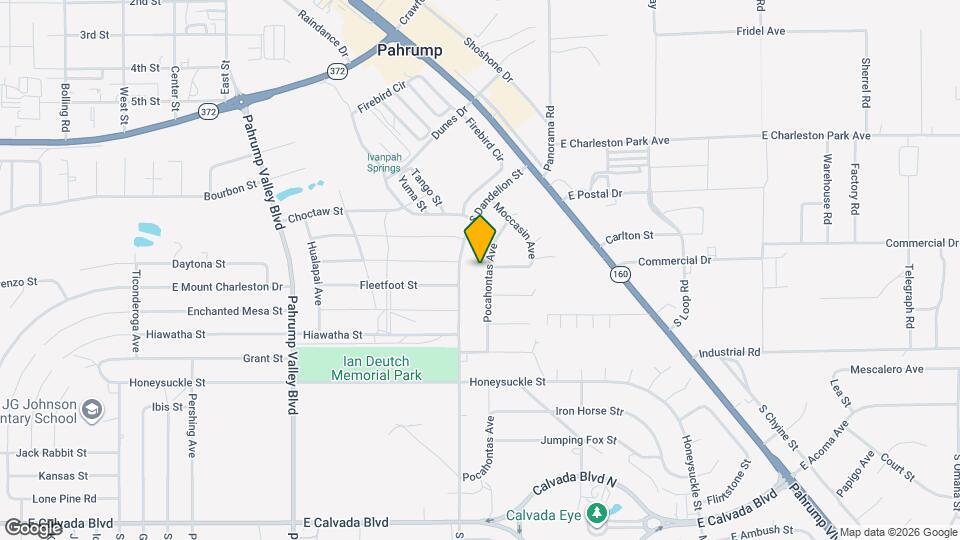 1300 Pocahontas Ave Map and Location Details