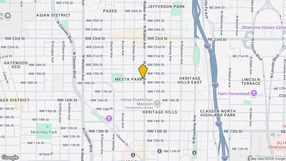 501 NW 18th St Map and Location Details