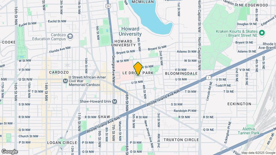 424 Elm St NW Map and Location Details