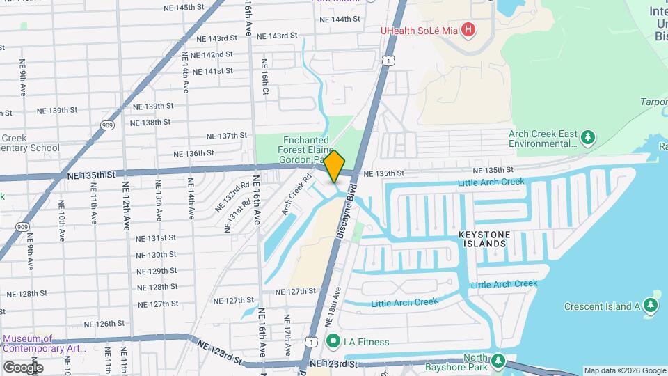 1860 Venice Park Dr Map and Location Details