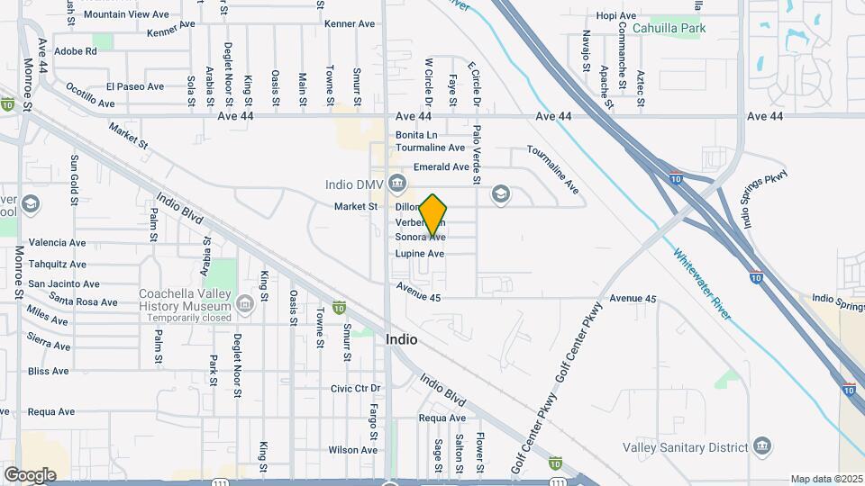 83121 Sonora Ave Map and Location Details