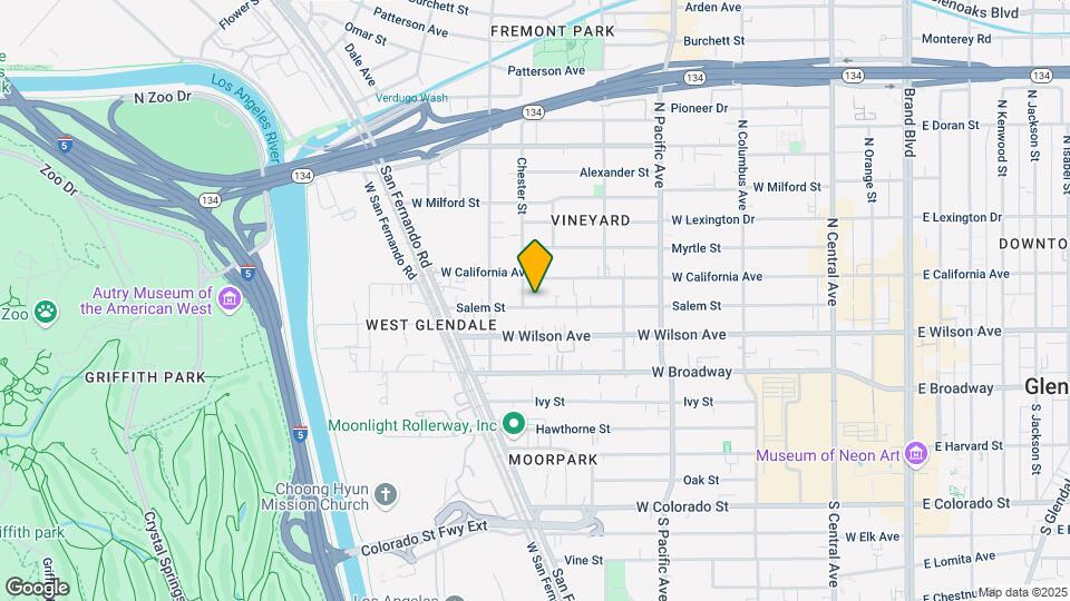661 Salem St Mapa y Detalles de la Ubicación