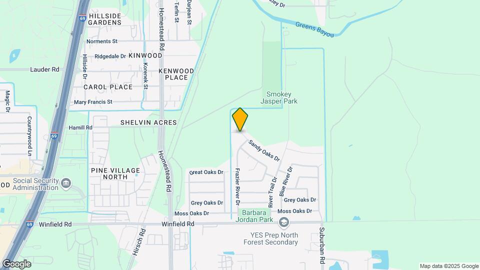 6314 Sandy Oaks Dr Map and Location Details