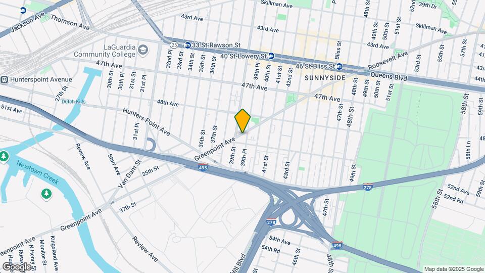 39-20 Greenpoint Ave Map and Location Details
