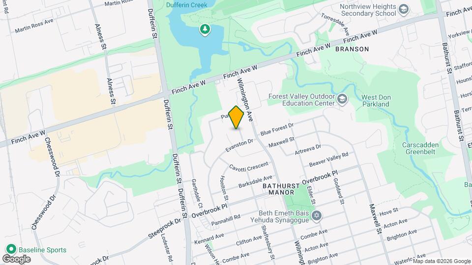 10 Terrydale Dr Map and Location Details