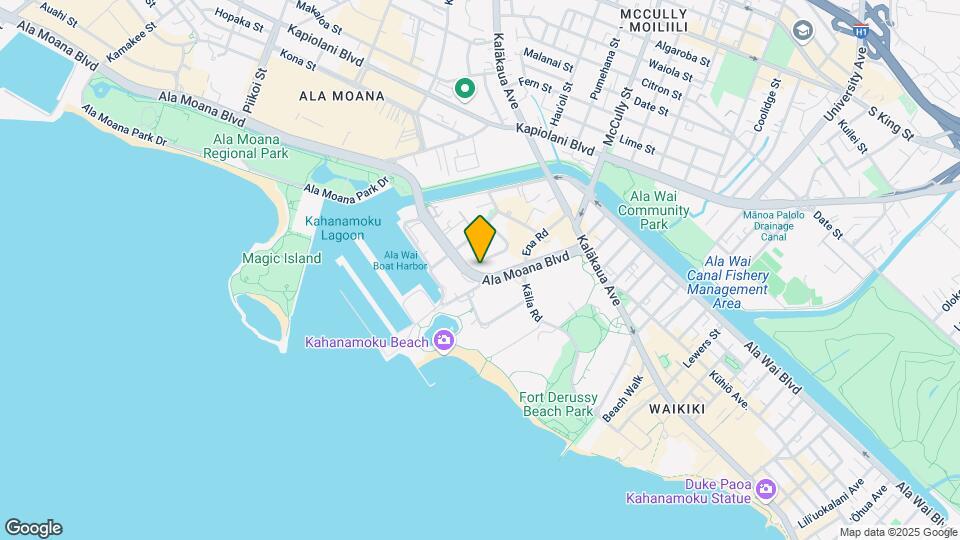 Park Plaza Mapa y Detalles de la Ubicación