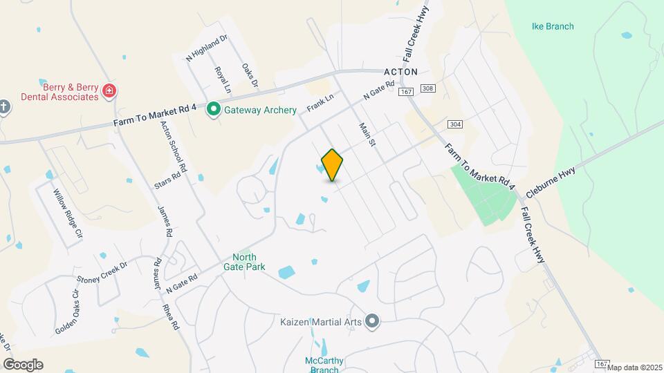 3212 Windcrest Dr Map and Location Details