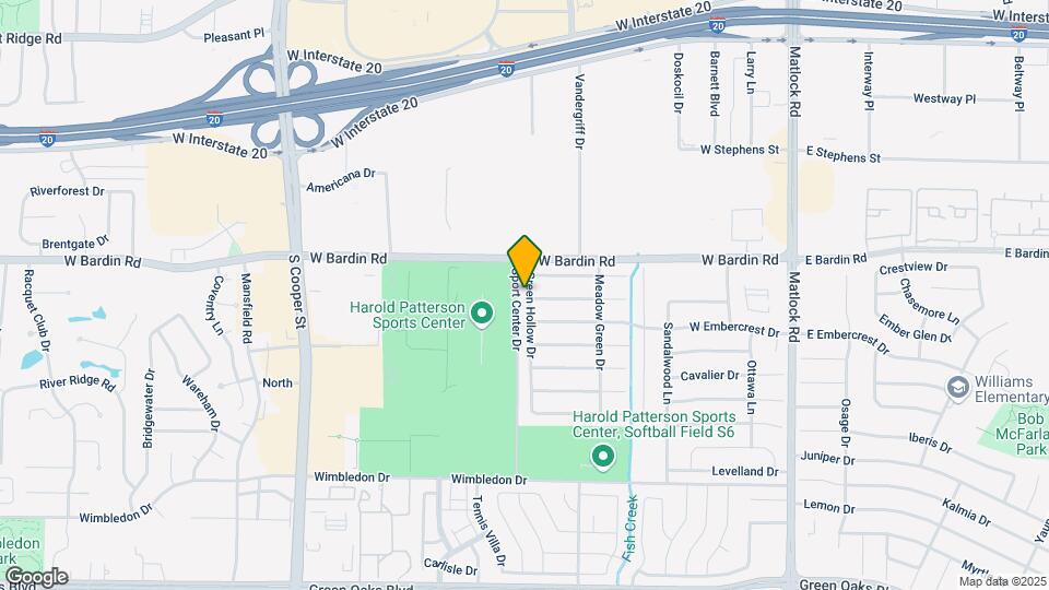 4710 Green Hollow Dr Map and Location Details