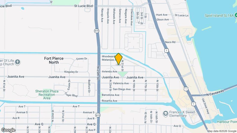2107 San Marcos Ave Map and Location Details