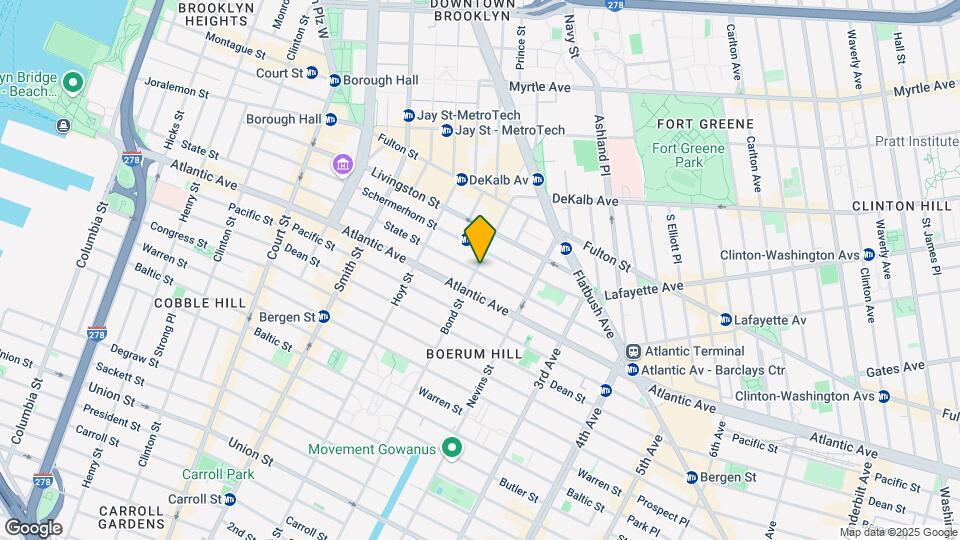 71 Bond St Map and Location Details