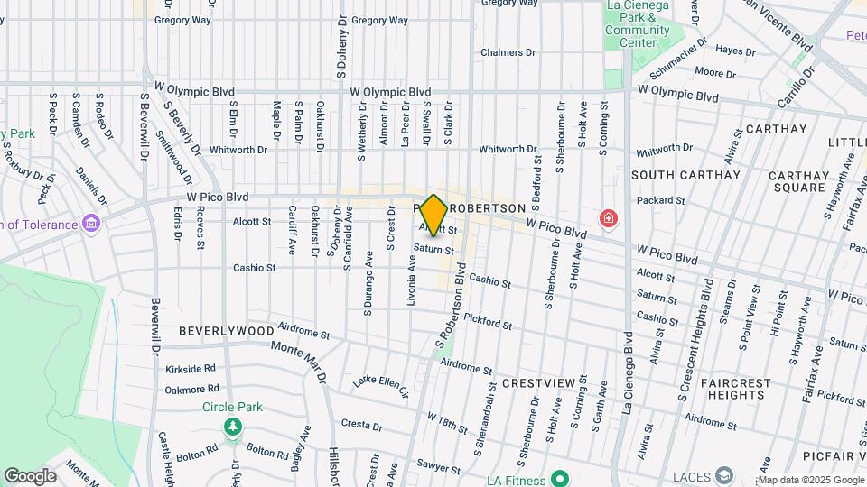 8843 Saturn St Map and Location Details