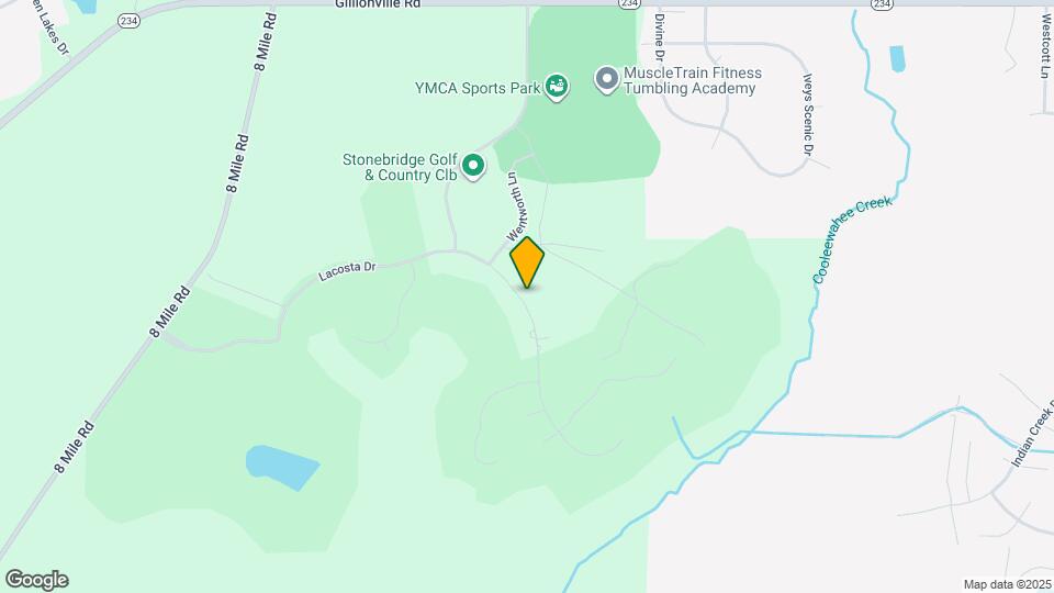 4541 Lacosta Dr Map and Location Details