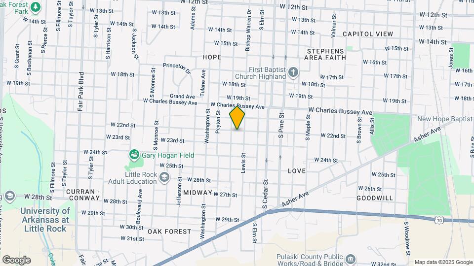 4209 W 22nd St Map and Location Details