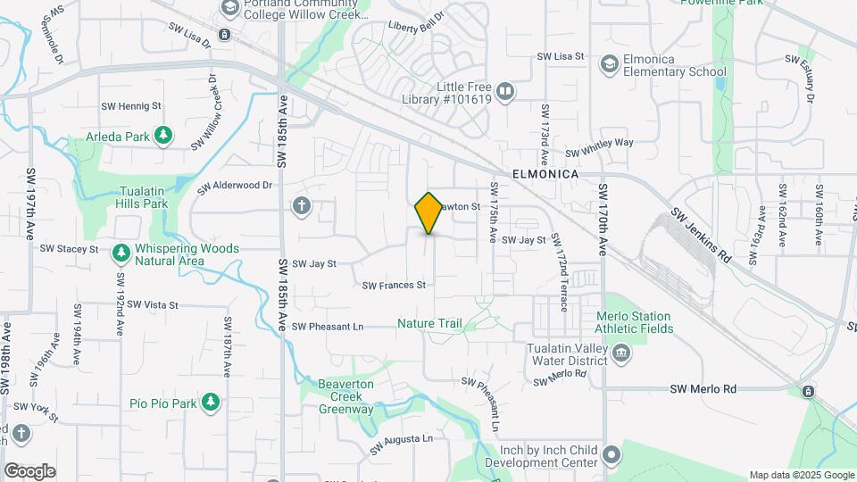 1333 SW 178th Ave Map and Location Details