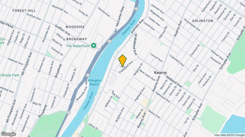 51 S Midland Ave Map and Location Details