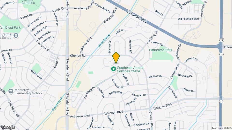 4363 Hunting Meadows Cir Map and Location Details
