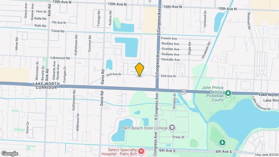 3172 2nd Ave N Map and Location Details