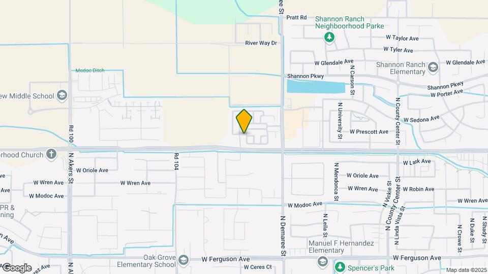 3055 N Memory St Mapa y Detalles de la Ubicación