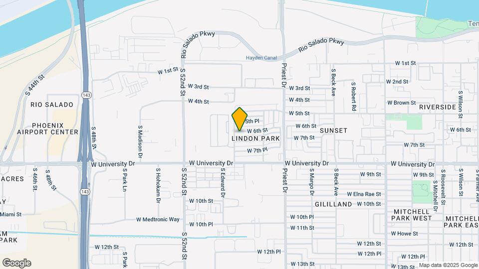 1549 W 6th St Map and Location Details