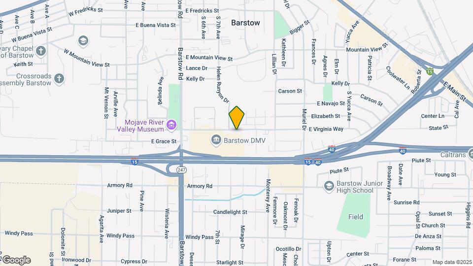 704 E Virginia Way Mapa y Detalles de la Ubicación