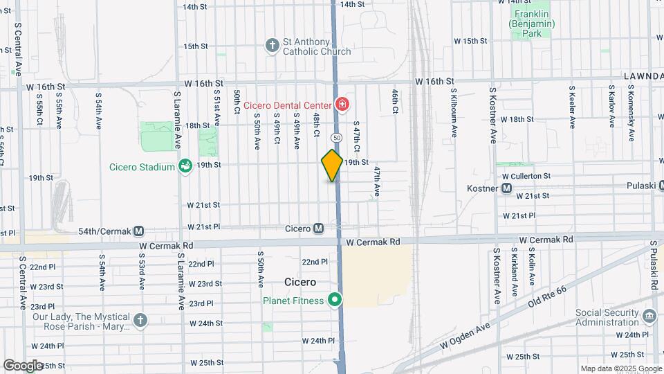 1930 S Cicero Ave Map and Location Details