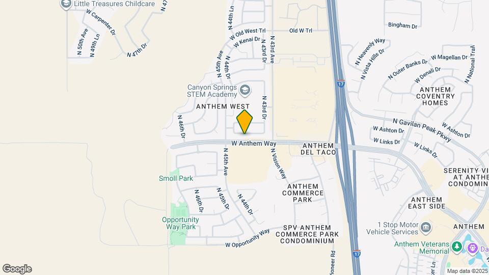 4413 W Heyerdahl Dr Map and Location Details