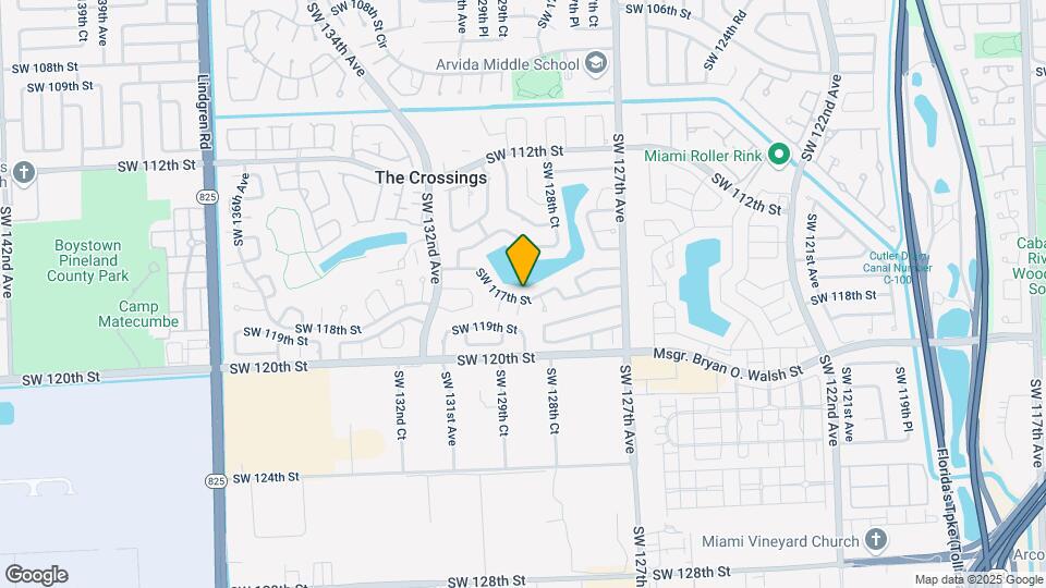 12911 SW 117th St Map and Location Details