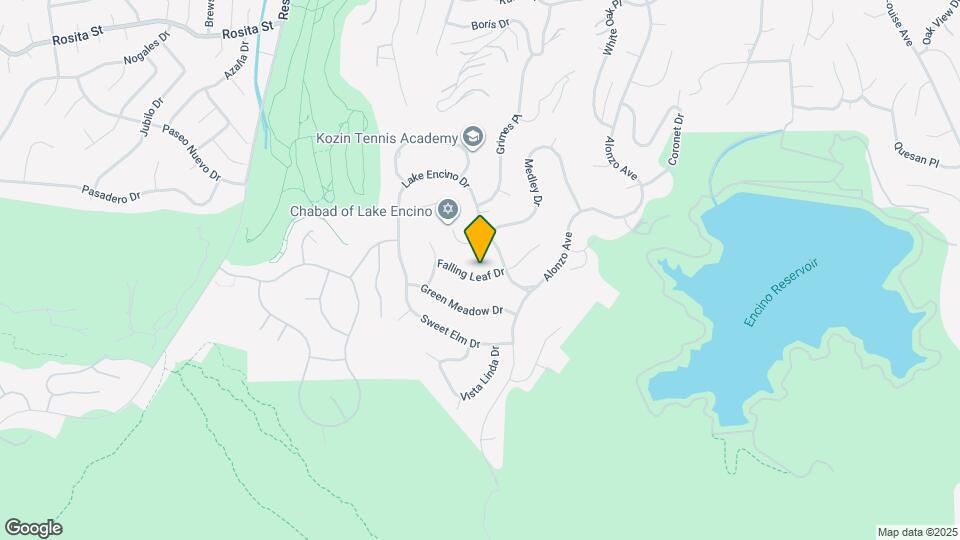 4061 Falling Leaf Dr Mapa y Detalles de la Ubicación