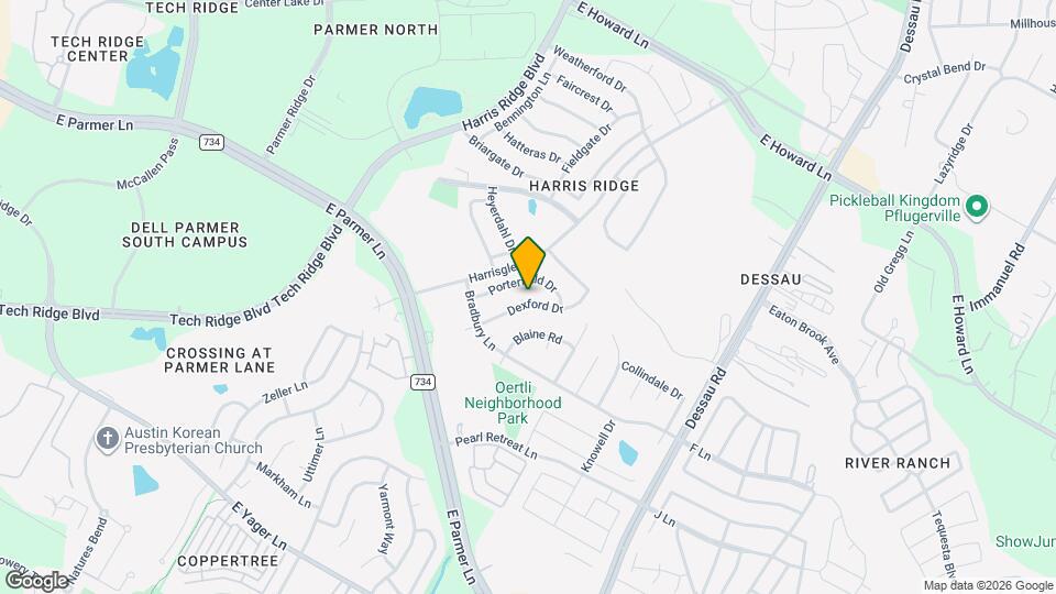 1240 Dexford Dr Map and Location Details