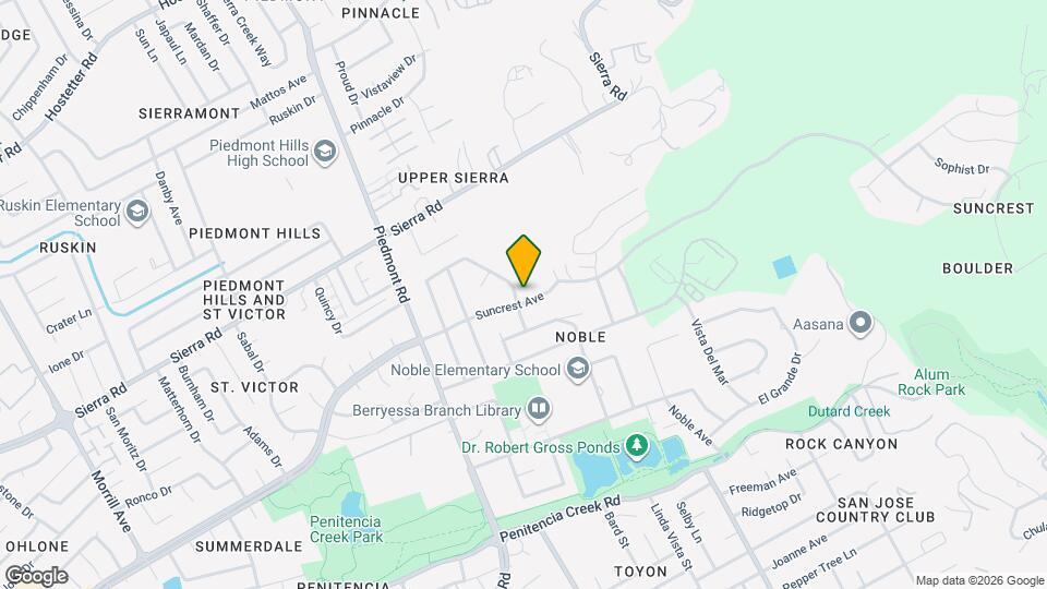 3399 Burgundy Dr Map and Location Details