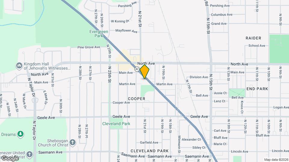 2520 Calumet Dr Mapa y Detalles de la Ubicación