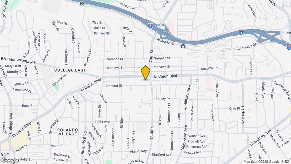 6966 Amherst St Map and Location Details