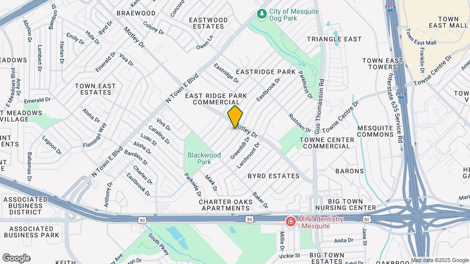 2711 Eastbrook Dr Map and Location Details