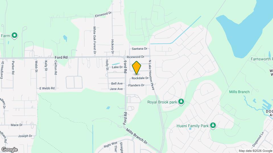 3227 Rockdale Dr Mapa y Detalles de la Ubicación