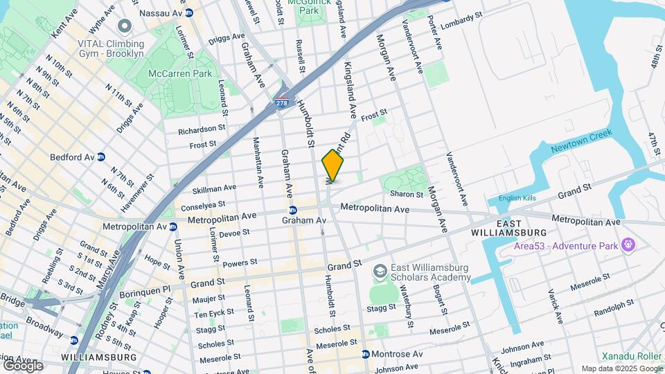 207-209 Woodpoint Rd Map and Location Details