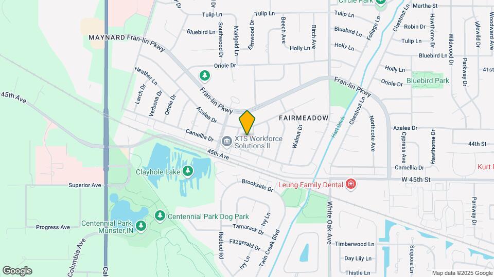 9536 Elmwood Dr Map and Location Details
