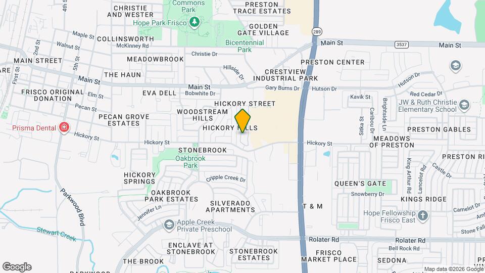 8400 Hickory St Map and Location Details