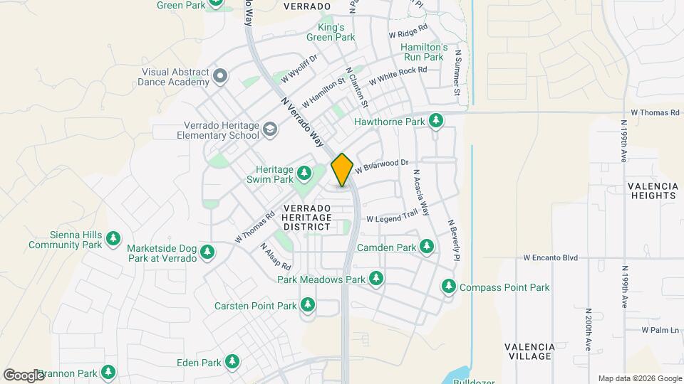 20726 W Point Ridge Rd Mapa y Detalles de la Ubicación